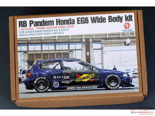 HD030506 RB Pandem Honda EG6 WideBody kit  - FOR Has Honda EG-6 civic Multimedia Transkit