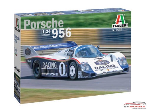 ITA3648S Porsche 956 Plastic Kit