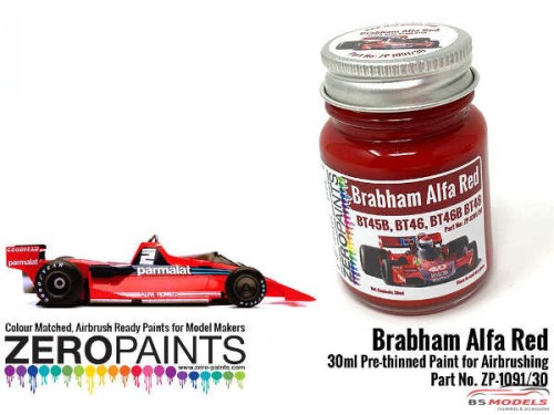 ZP1091-30 Brabham Alfa Red Paint (BT45B
