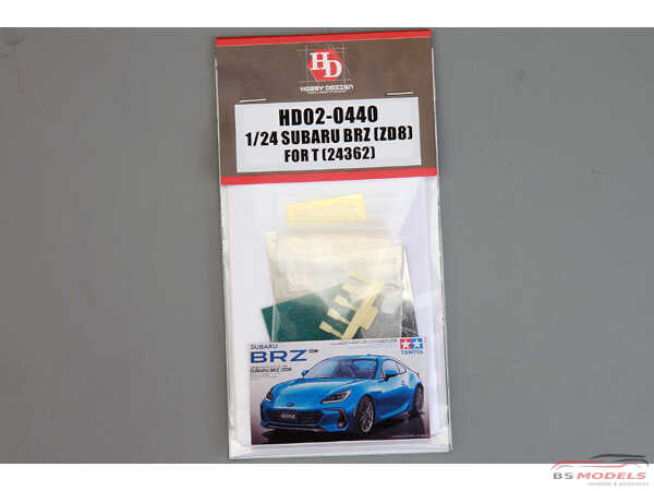 1:24 HD02-0440 Subaru BRZ(ZD8) detail set For TAM 24362 24 SUBARU BRZ (ZD8)