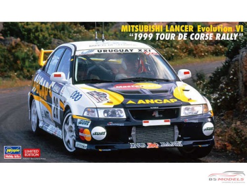 HAS20608 Mitsubishi Lancer EVO VI 1999 Tour de Corse Plastic Kit