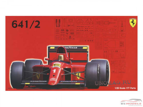 FUJ09214 Ferrari 641/2  Mexico - France GP (GP-26) Plastic Kit