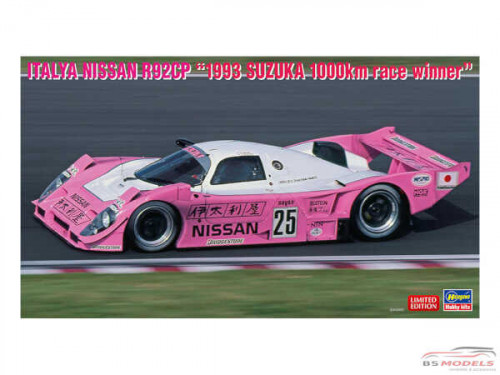 HAS20474 Nissan R92CP  1993 Suzuka 1000KM race winner Plastic Kit